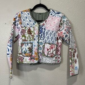 Women’s Handmade Reversible Quilted Jacket
